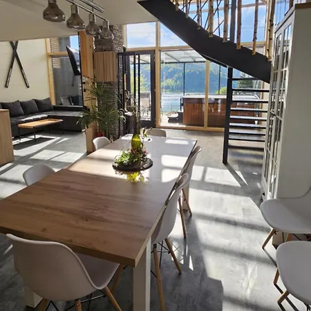 Lakeforest Wellness Privat Jacuzzi Aj Sauna, Vyhlad Na Jazero